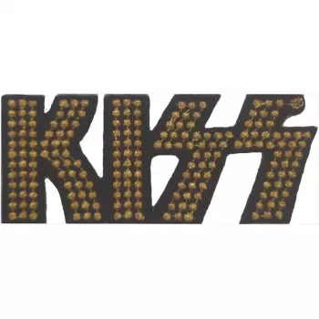 Décoration Gold Studded Logo Kiss