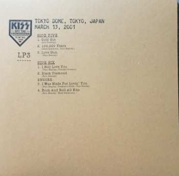 3LP Kiss: Off The Soundboard Tokyo 2001