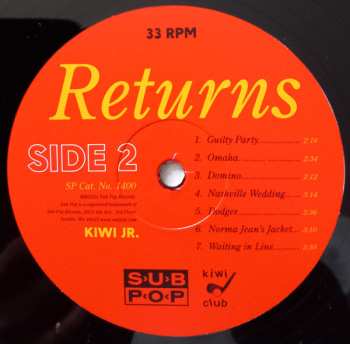 LP Kiwi Jr.: Cooler Returns