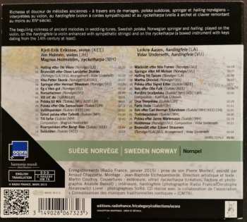 CD Kjell-Erik Eriksson: Suède Norvège: Norrspel = Sweden Norway: Norrspel
