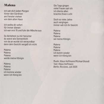 CD Klaus Hoffmann: Ich Bin