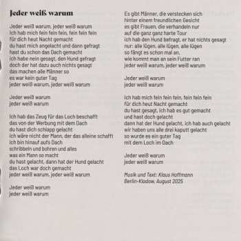 CD Klaus Hoffmann: Ich Bin