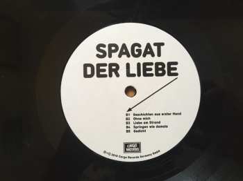 LP Klaus Johann Grobe: Spagat Der Liebe