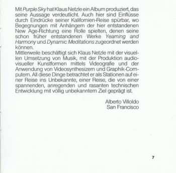 CD Klaus Netzle: Purple Sky