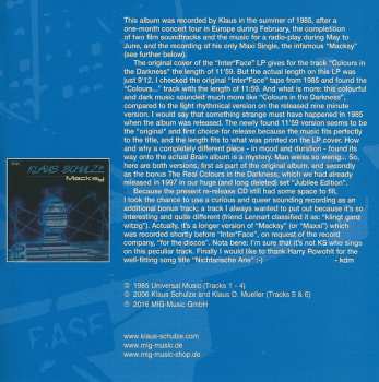 CD Klaus Schulze: Inter*Face