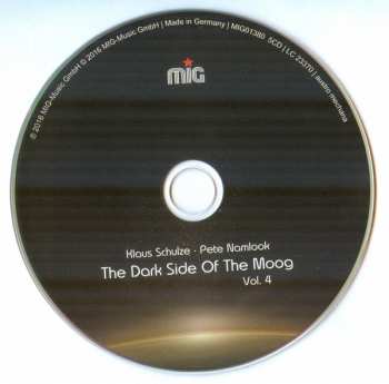 5CD/Coffret Klaus Schulze: The Dark Side Of The Moog Vol. 1-4 LTD