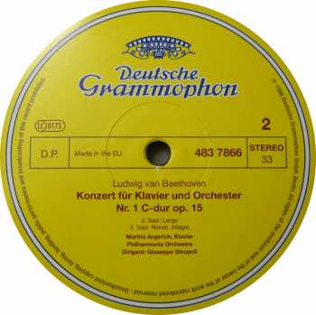 2LP Ludwig van Beethoven: Klavierkonzerte Nos. 1 & 2