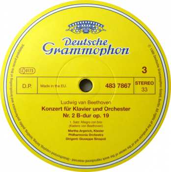 2LP Ludwig van Beethoven: Klavierkonzerte Nos. 1 & 2