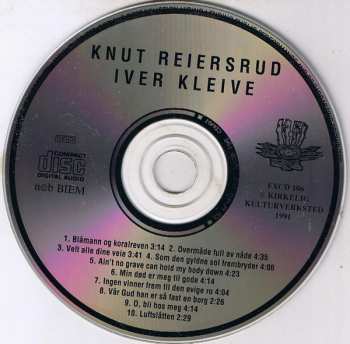 CD Knut Reiersrud: Blå Koral