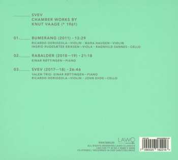 CD Knut Vaage: Svev: Chamber Works By Knut Vaage DIGI