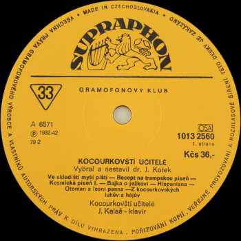 LP Kocourkovští Učitelé: Kocourkovští Učitelé