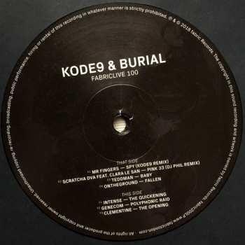 4LP Burial: Fabriclive 100