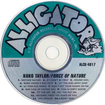 CD Koko Taylor: Force Of Nature