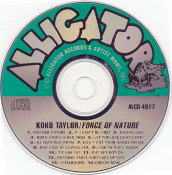 CD Koko Taylor: Force Of Nature