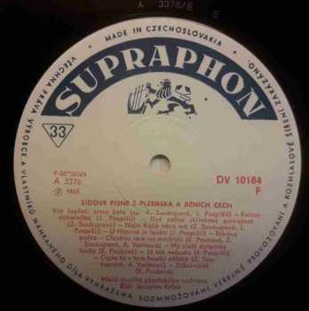 LP Konrádyho Dudácká Muzika: Lidové Písně Z Plzeňska  A Jižních Čech
