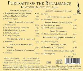 CD Konstantin Shenikov: Portraits Of The Renaissance
