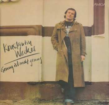 Album Konstantin Wecker: Genug Ist Nicht Genug