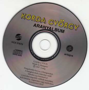 CD Korda György: Aranyalbum