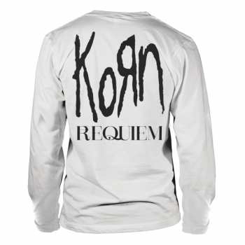 Marchandises Korn: Tričko S Dlouhým Rukávem Requiem - Logo Korn Pocket S