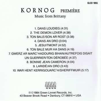 CD Kornog: Premiere : Music From Brittany