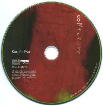 CD Korpás Éva: Szerelem, Szerelem