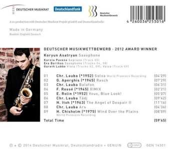 CD Koryun Asatryan: Works By Christian Lauba, Georges Aperghis, François Rossé, Etienne Rolin, Hiroyuki Itoh, Hayden Chisholm
