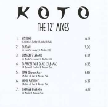 CD Koto: The 12" Mixes