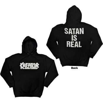 Marchandises Kreator: Kreator Unisex Pullover Hoodie: Satan Is Real (back Print) (small) S
