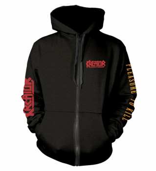 Merch Kreator: Sweatshirt avec fermeture éclair Pleasure To Kill