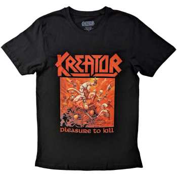 Marchandises Kreator: Kreator Unisex T-shirt: Pleasure To Kill (back Print) (small) S