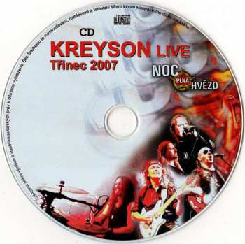 CD/DVD Kreyson: Live Noc Plná Hvězd Třinec 2007 