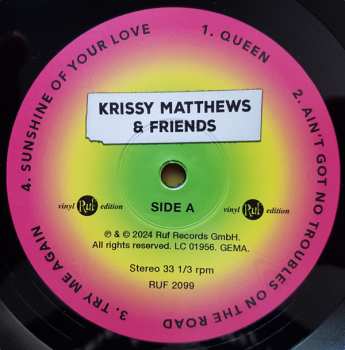 LP Krissy Matthews: Krissy Matthews & Friends