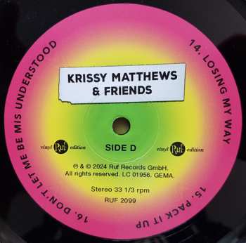 LP Krissy Matthews: Krissy Matthews & Friends