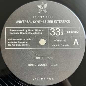 2LP Kristen Roos: Universal Synthesizer Interface Volume Two LTD