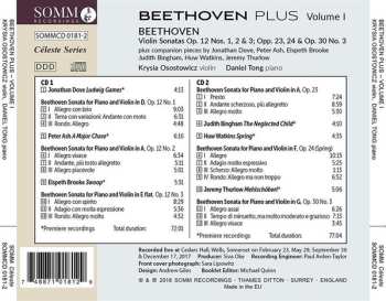 2CD Krysia Osostowicz: Beethoven Plus Volume 1