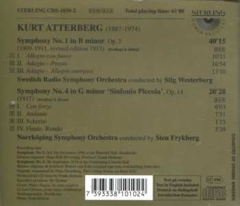 CD Sveriges Radios Symfoniorkester: Symphony No. 1 / Symphony No. 4, 'Sinfonia Piccola'