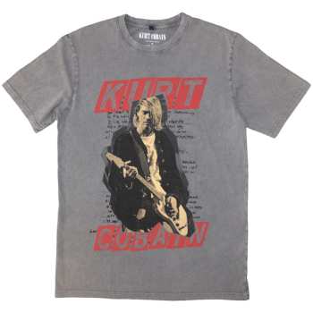 Merch Kurt Cobain: Stone Wash T-shirt Collage