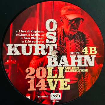 2LP Kurt Ostbahn Und Die Musiker Seines Vertrauens: Live 2014 Auf Der Kaiserwiese Vol. 3 & 4