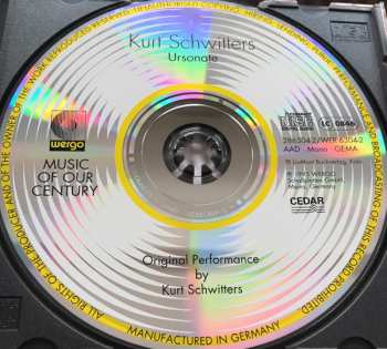CD Kurt Schwitters: Ursonate