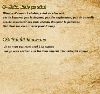 CD Kwamy Munsi: The Very Best Of - Volume 2