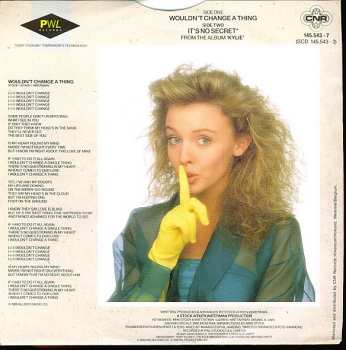 SP Kylie Minogue: Wouldn't Change A Thing