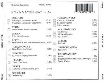 CD Kyra Vayne: Lebendige Vergangenheit - Kyra Vayne