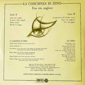 LP La Coscienza Di Zeno: Una Vita Migliore