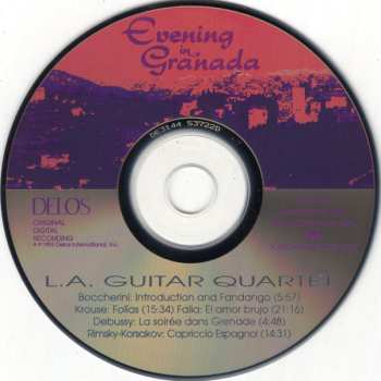 CD Los Angeles Guitar Quartet: Evening In Granada