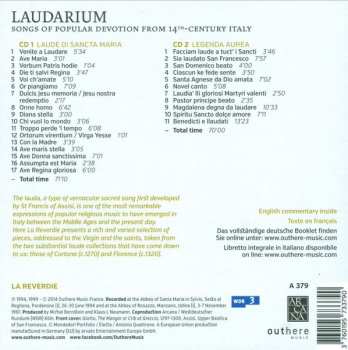 2CD/Coffret La Reverdie: Laudarium