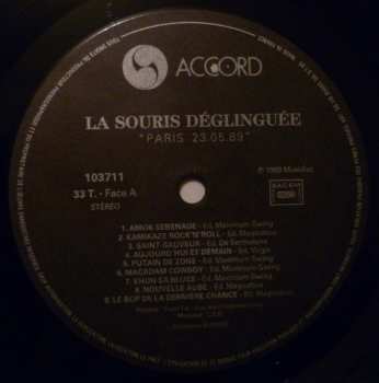 LP La Souris Deglinguee: Paris 23.05.89