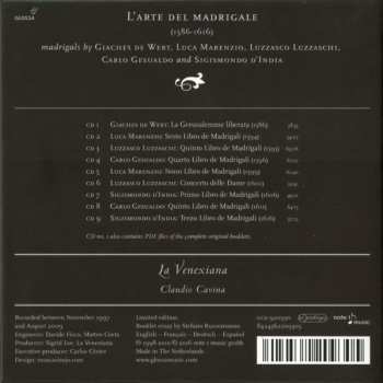 9CD/Coffret La Venexiana: L'Arte De Madrigale LTD