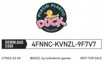 LP Francesco Clemente: ゴムのアヒルちゃんシミュレーター サウンドトラック = Placid Plastic Duck Simulator Soundtrack