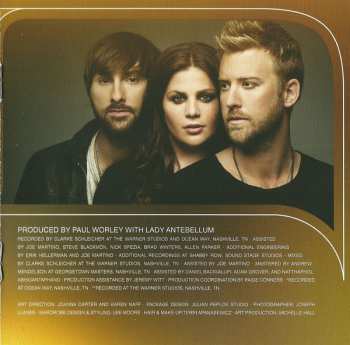 CD Lady Antebellum: Golden