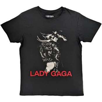 Merch Lady Gaga: T-shirt Leather Jacket